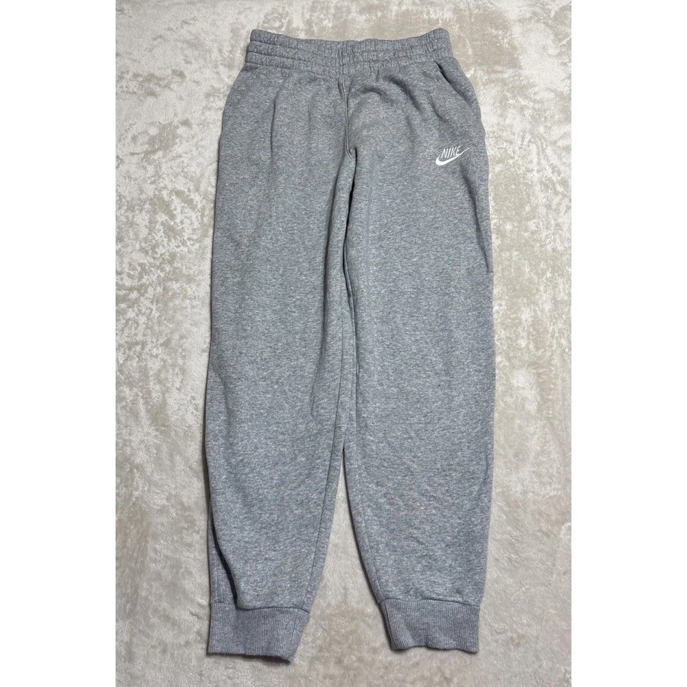 Nike Sportswear Club Big Kids Boys Jogger Gray Size Large Sweatpants
